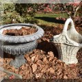 L04. Concrete planters. 